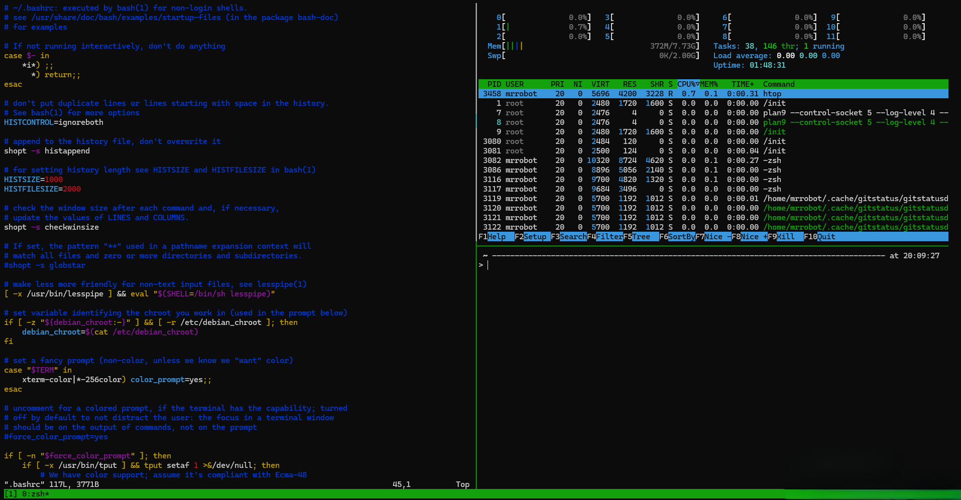 tmux cool